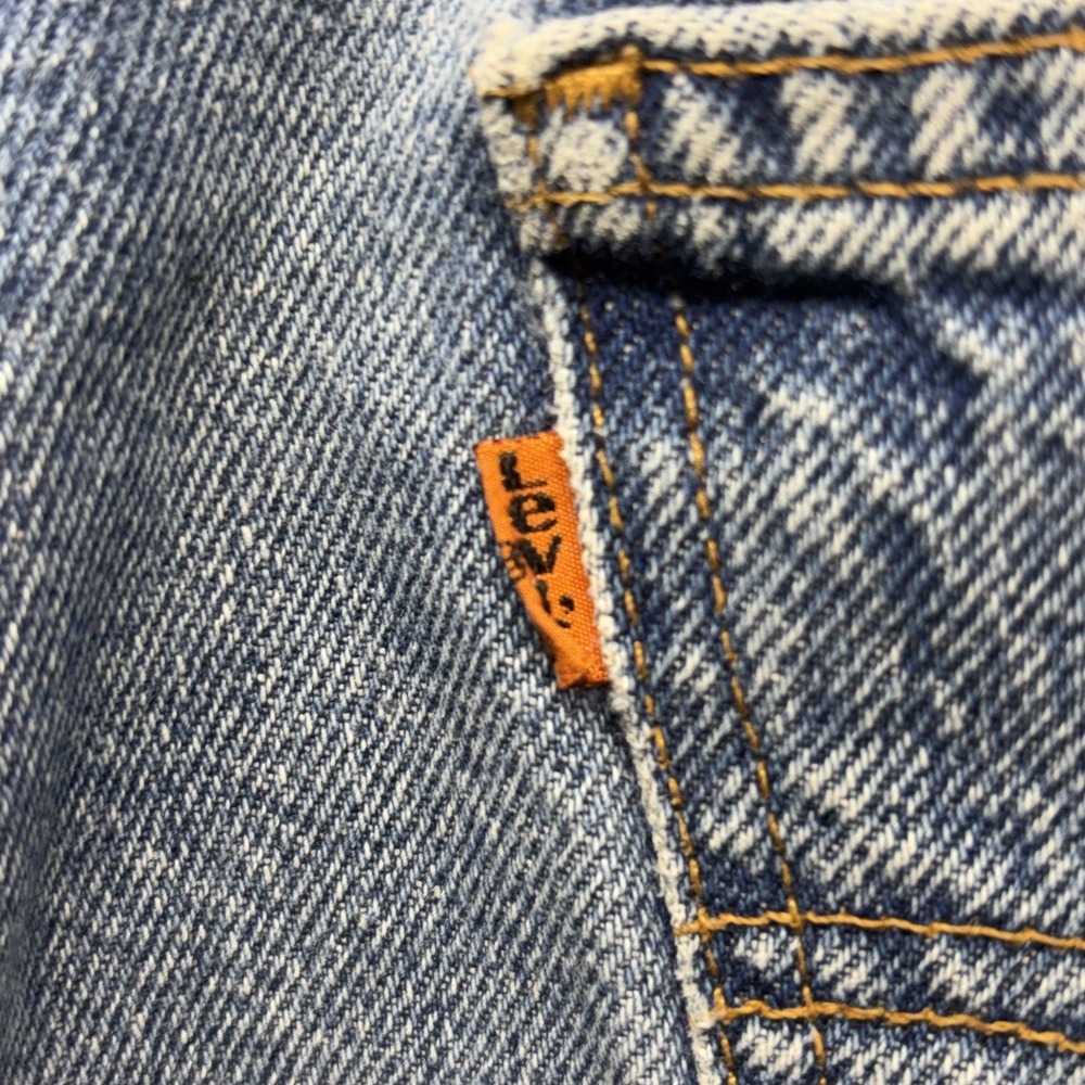 Vintage Levis 562 Mens Jeans 29x30 Orange Tab Loose Student Fit Y2K USA 90s - Picture 4 of 15